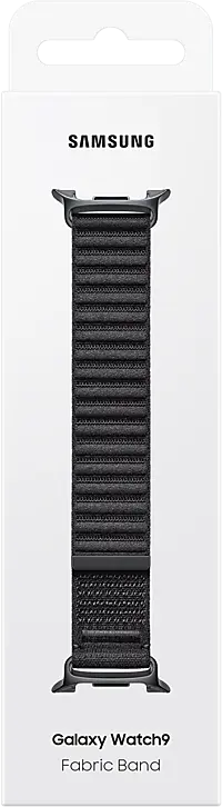 Origineel Samsung Galaxy Watch 9 Bandje Fabric (M/L) Zwart afbeelding 4