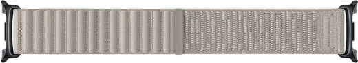 Origineel Samsung Galaxy Watch 9 Bandje Fabric (M/L) Grijs afbeelding 1