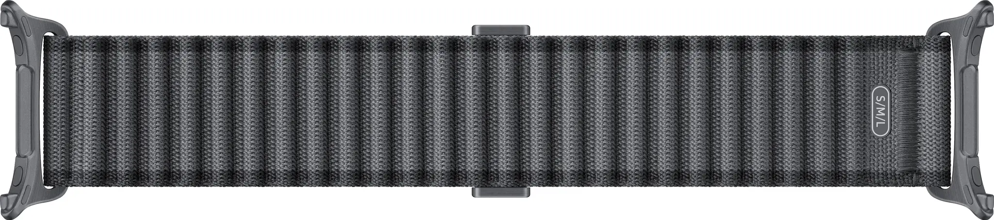 Origineel Samsung Galaxy Watch Ultra 2 Bandje - Trail Band - Zwart (S/M/L) afbeelding 3