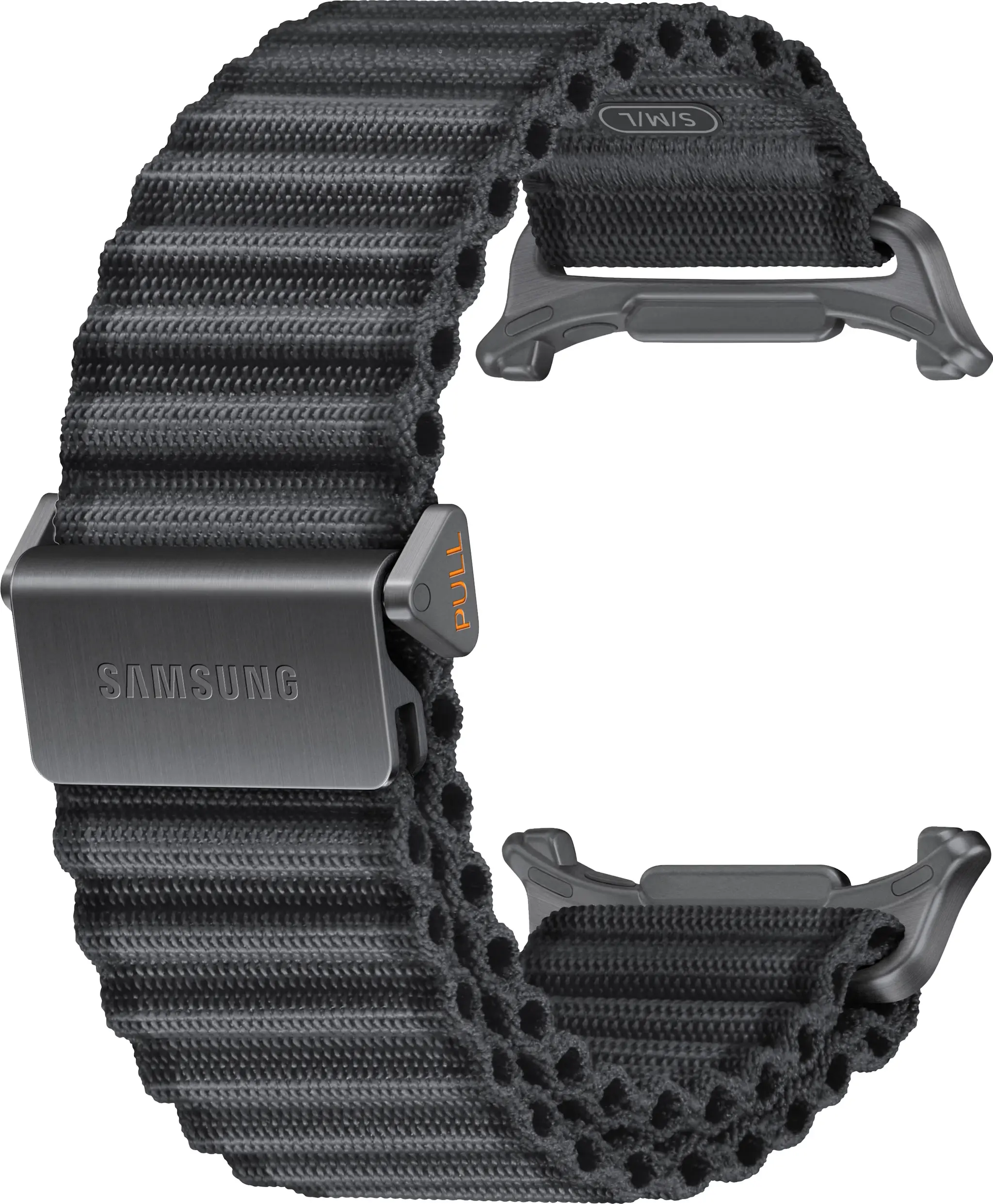 Origineel Samsung Galaxy Watch Ultra 2 Bandje - Trail Band - Zwart (S/M/L) afbeelding 1