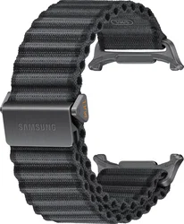Origineel Samsung Galaxy Watch Ultra 2 Bandje - Trail Band - Zwart (S/M/L) afbeelding