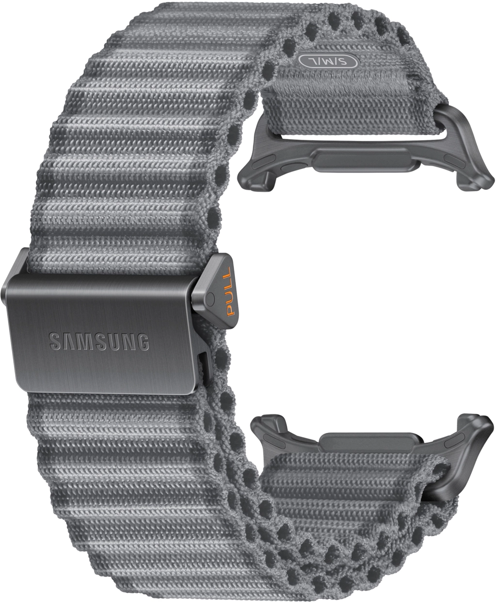 Origineel Samsung Galaxy Watch Ultra 2 Bandje - Trail Band - Grijs (S/M/L) afbeelding 1