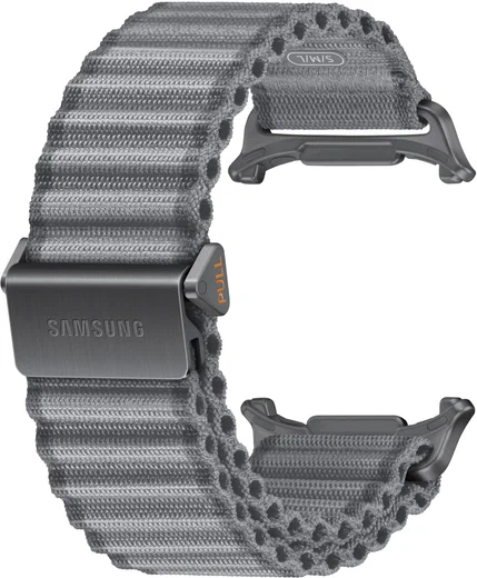 Origineel Samsung Galaxy Watch Ultra 2 Bandje - Trail Band - Grijs (S/M/L) afbeelding 1