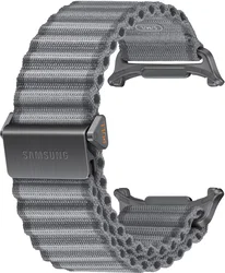 Origineel Samsung Galaxy Watch Ultra 2 Bandje - Trail Band - Grijs (S/M/L) afbeelding