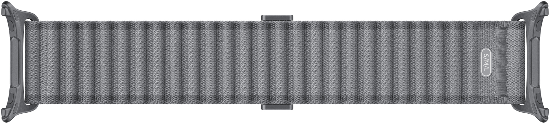 Origineel Samsung Galaxy Watch Ultra 2 Bandje - Trail Band - Grijs (S/M/L) afbeelding 3