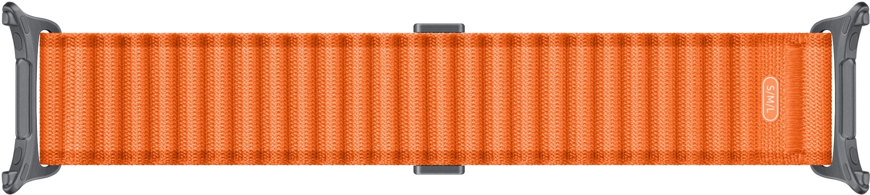 Origineel Samsung Galaxy Watch Ultra 2 Bandje - Trail Band - Oranje (S/M/L) afbeelding 3