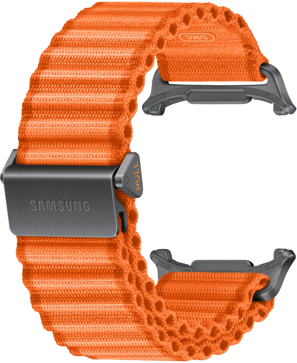 Origineel Samsung Galaxy Watch Ultra 2 Bandje - Trail Band - Oranje (S/M/L) afbeelding 1