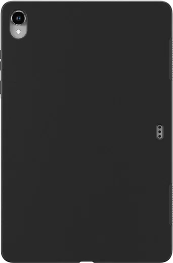 Samsung Galaxy Tab S11 Hoes Dun TPU Back Cover Zwart afbeelding 3