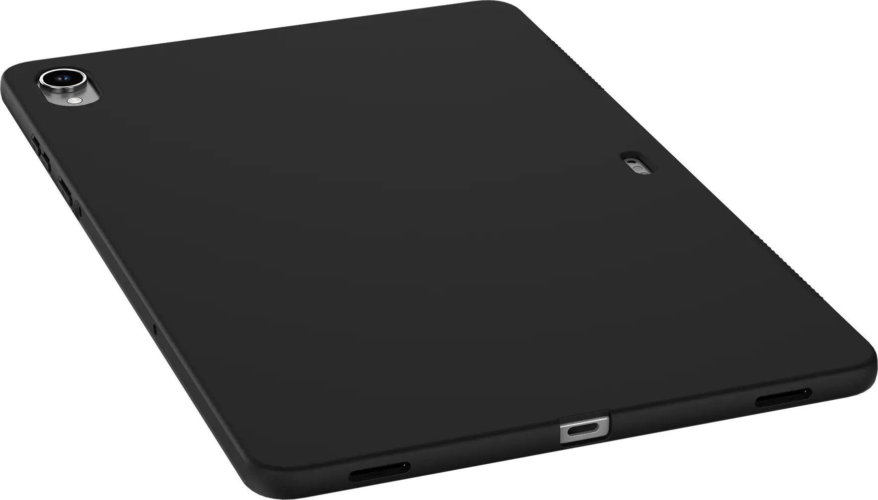 Samsung Galaxy Tab S11 Hoes Dun TPU Back Cover Zwart afbeelding 7