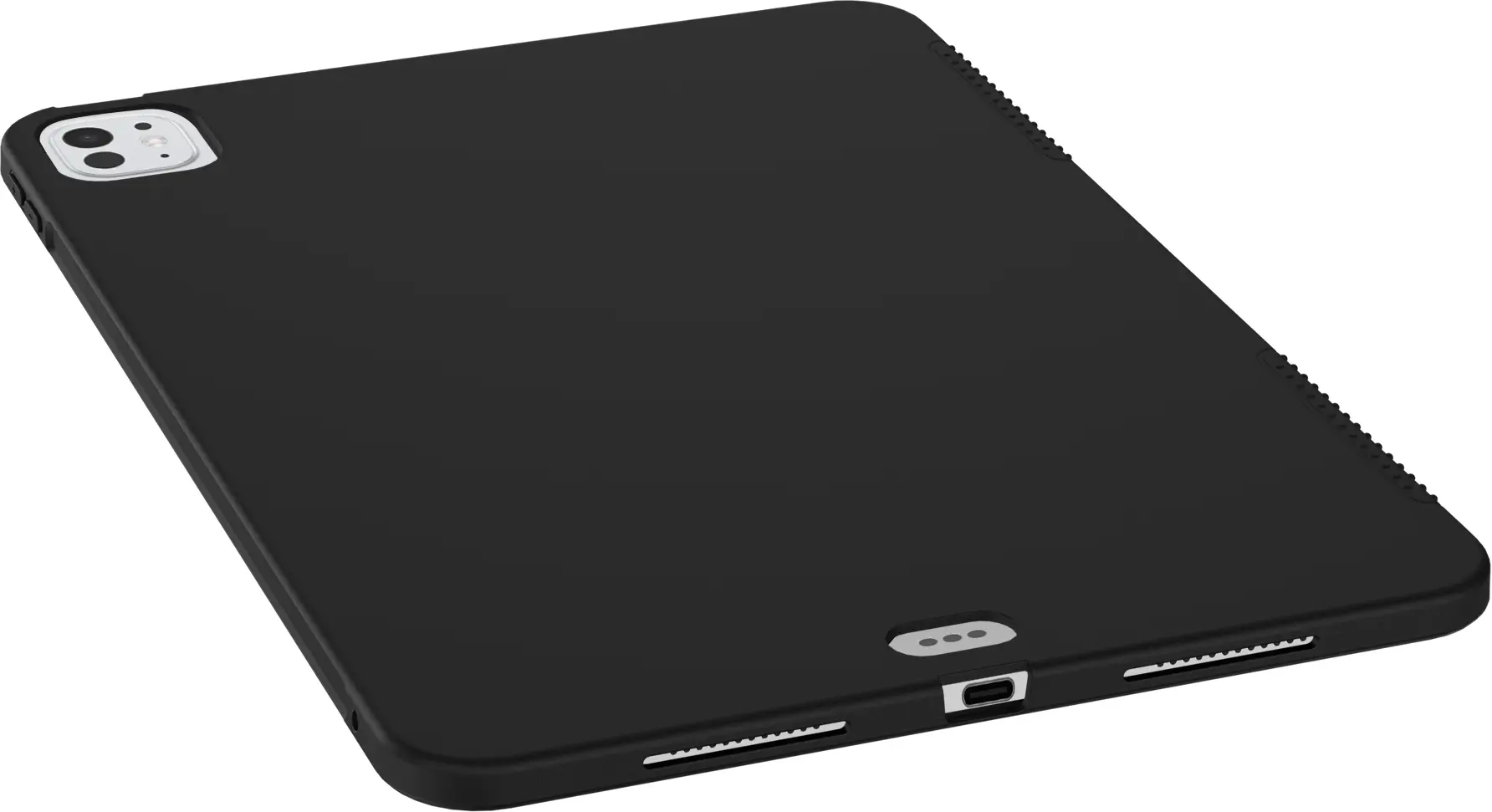Apple iPad Pro 11 2024 / 2025 Hoes Dun TPU Back Cover Zwart afbeelding 7