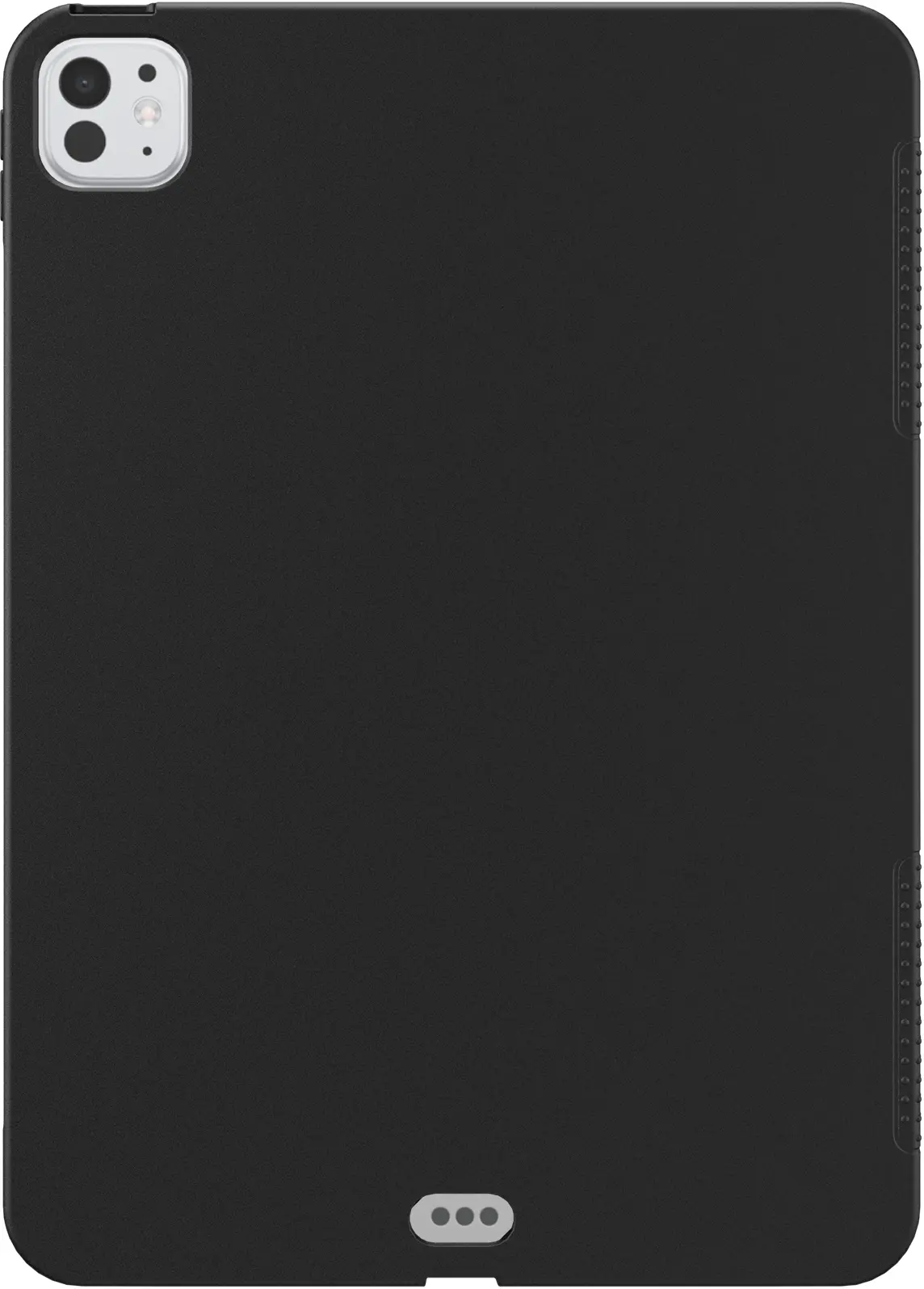 Apple iPad Pro 11 2024 / 2025 Hoes Dun TPU Back Cover Zwart afbeelding 3