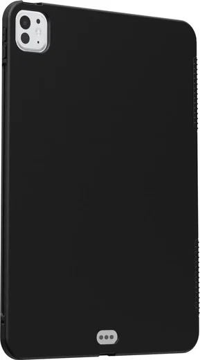 Apple iPad Pro 11 2024 / 2025 Hoes Dun TPU Back Cover Zwart afbeelding 4