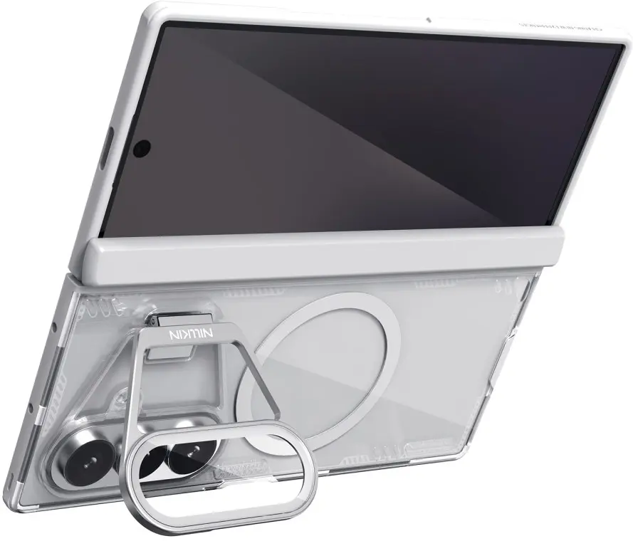 Nillkin IceBlade Prop Samsung Galaxy Z Fold 8 Ultra Hoesje MagSafe Grijs afbeelding 2