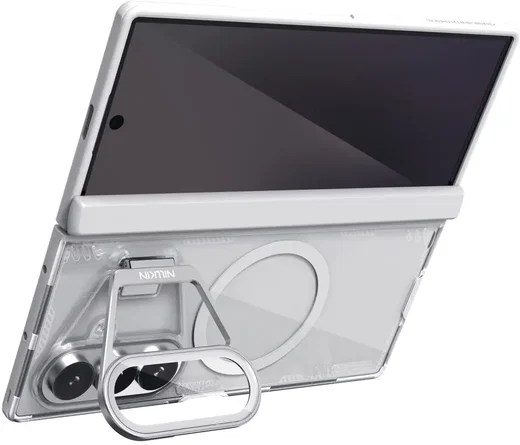 Nillkin IceBlade Prop Samsung Galaxy Z Fold 8 Ultra Hoesje MagSafe Grijs afbeelding 2