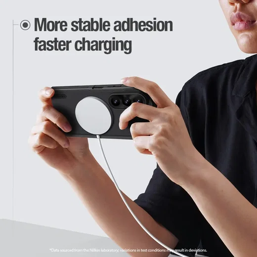 Nillkin Frosted Shield Samsung Z Fold 8 Ultra Hoesje MagSafe Zwart afbeelding 14