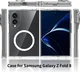 Samsung Galaxy Z Fold 8 Hoesje Hard Back Cover met MagSafe Transparant afbeelding 10