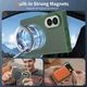 Samsung Galaxy Z Fold 8 Hybrid Hoesje met MagSafe Back Cover Matte Groen afbeelding 6