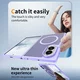 Samsung Galaxy Z Fold 8 Hybrid Hoesje met MagSafe Back Cover Matte Paars afbeelding 5