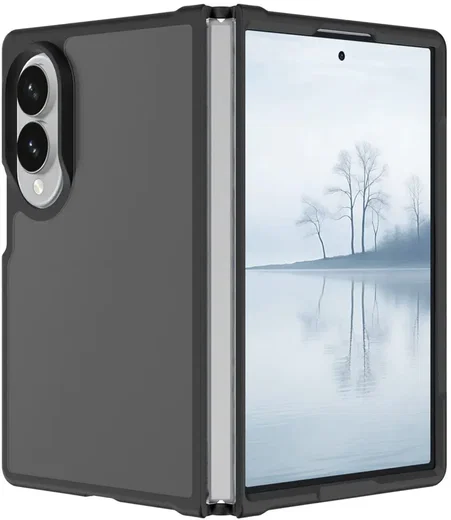 Samsung Galaxy Z Fold 8 Hoesje Back Cover Matte Zwart afbeelding 1