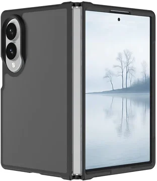 Samsung Galaxy Z Fold 8 Hoesje Back Cover Matte Zwart