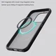 Nillkin Frosted Shield Xiaomi 17T Hoesje MagSafe Back Cover Clear Black afbeelding 3