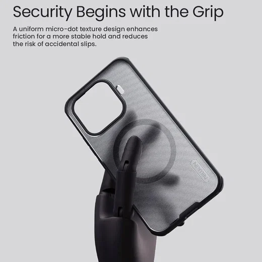 Nillkin Frosted Shield Xiaomi 17T Hoesje MagSafe Back Cover Clear Black afbeelding 12