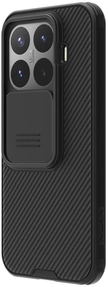Nillkin CamShield Xiaomi 17T Hoesje Camera Slider Back Cover Zwart afbeelding 2