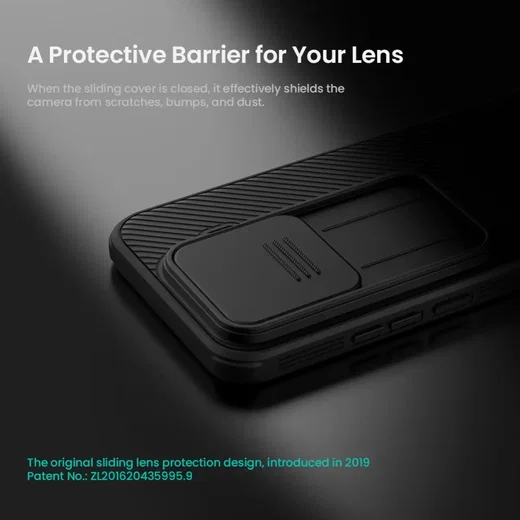 Nillkin CamShield Xiaomi 17T Hoesje Camera Slider Back Cover Zwart afbeelding 13
