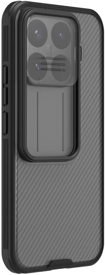 Nillkin CamShield Xiaomi 17T Hoesje Camera Slider Back Cover Clear Zwart afbeelding 9