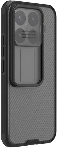 Nillkin CamShield Xiaomi 17T Hoesje Camera Slider Back Cover Clear Zwart afbeelding 9
