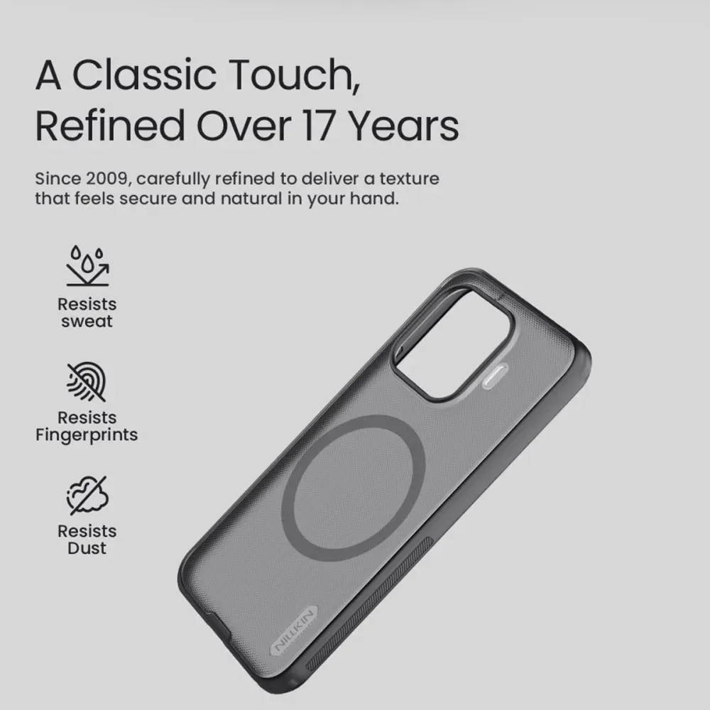 Nillkin Frosted Shield Xiaomi 17T Pro Hoesje MagSafe Back Cover Zwart afbeelding 12