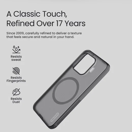 Nillkin Frosted Shield Xiaomi 17T Pro Hoesje MagSafe Back Cover Zwart afbeelding 12