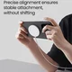 Nillkin Frosted Shield Xiaomi 17T Pro Hoesje MagSafe Back Cover Zwart afbeelding 4