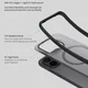 Nillkin Frosted Shield Xiaomi 17T Pro Hoesje MagSafe Back Cover Clear Zwart afbeelding 2