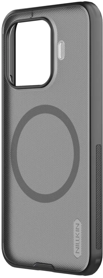 Nillkin Frosted Shield Xiaomi 17T Pro Hoesje MagSafe Back Cover Clear Zwart afbeelding 6