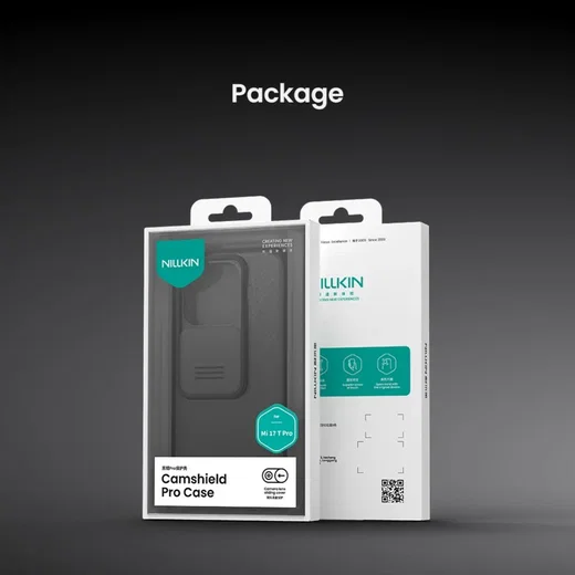 Nillkin CamShield Pro Xiaomi 17T Pro Hoesje met Camera Slider Zwart afbeelding 9