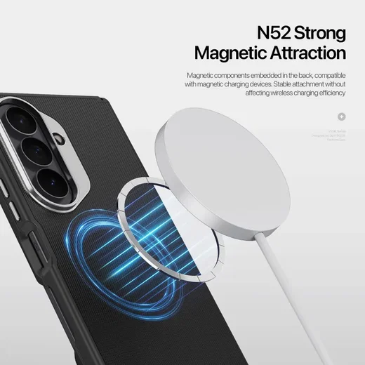 Dux Ducis Vyne Samsung Galaxy Z Fold 8 Ultra Hoesje Back Cover Zwart afbeelding 3