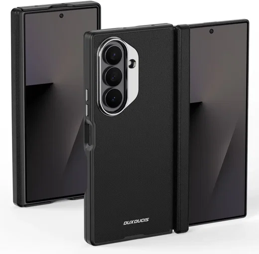 Dux Ducis Vyne Samsung Galaxy Z Fold 8 Ultra Hoesje Back Cover Zwart afbeelding 1