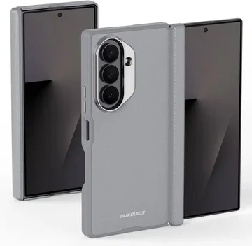 Dux Ducis Vyne Samsung Galaxy Z Fold 8 Ultra Hoesje Back Cover Grijs
