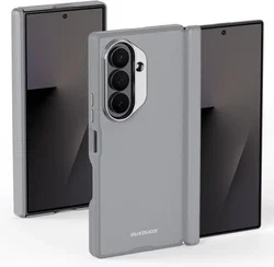 Dux Ducis Vyne Samsung Galaxy Z Fold 8 Ultra Hoesje Back Cover Grijs afbeelding