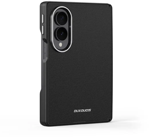 Dux Ducis Vyne Samsung Galaxy Z Fold 8 Hoesje Back Cover Zwart afbeelding 11