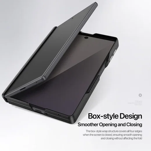 Dux Ducis Vyne Samsung Galaxy Z Fold 8 Hoesje Back Cover Zwart afbeelding 8