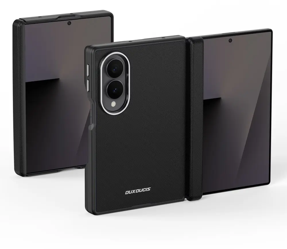 Dux Ducis Vyne Samsung Galaxy Z Fold 8 Hoesje Back Cover Zwart afbeelding 1