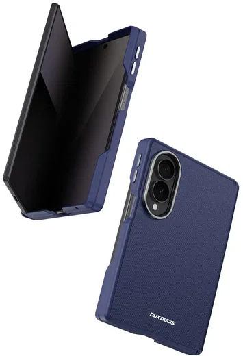 Dux Ducis Vyne Samsung Galaxy Z Fold 8 Hoesje Back Cover Blauw afbeelding 10