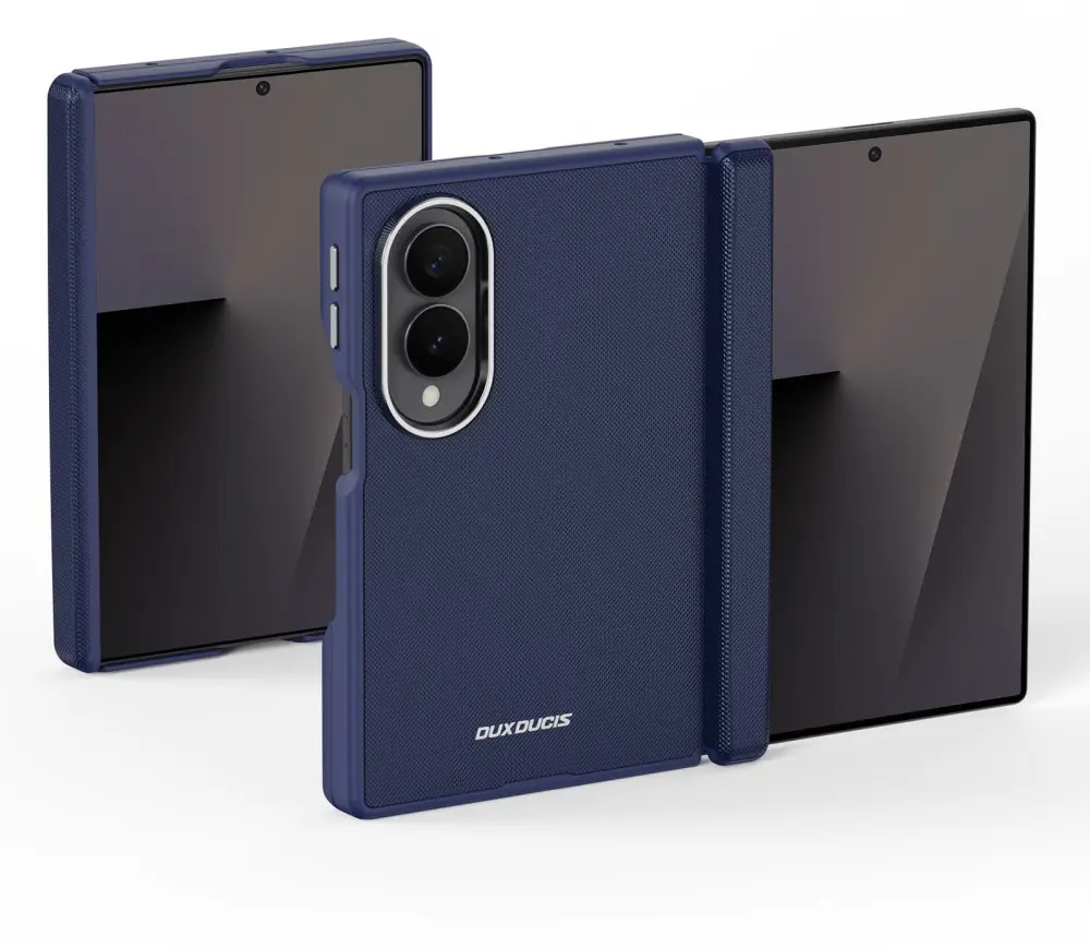 Dux Ducis Vyne Samsung Galaxy Z Fold 8 Hoesje Back Cover Blauw afbeelding 1