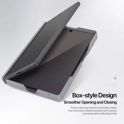 Dux Ducis Vyne Samsung Galaxy Z Fold 8 Hoesje Back Cover Grijs afbeelding 5