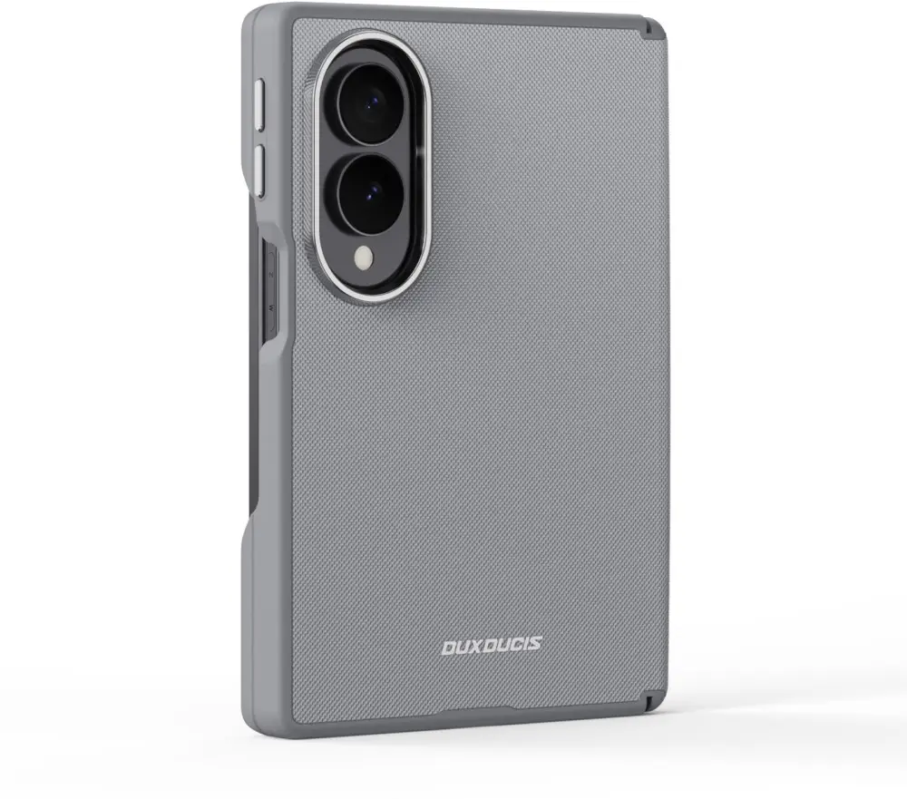 Dux Ducis Vyne Samsung Galaxy Z Fold 8 Hoesje Back Cover Grijs afbeelding 11