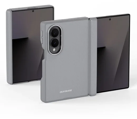 Dux Ducis Vyne Samsung Galaxy Z Fold 8 Hoesje Back Cover Grijs afbeelding 1
