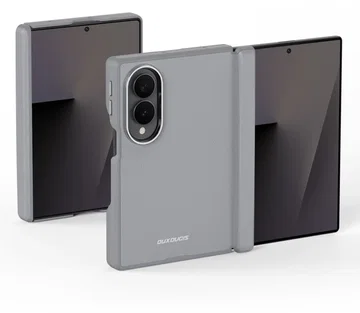 Dux Ducis Vyne Samsung Galaxy Z Fold 8 Hoesje Back Cover Grijs