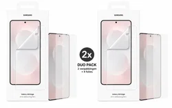 2x 2-pack Originele Samsung Galaxy S25 Edge Screen Protector afbeelding